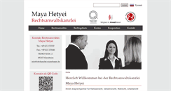 Desktop Screenshot of citykanzlei-mannheim.de